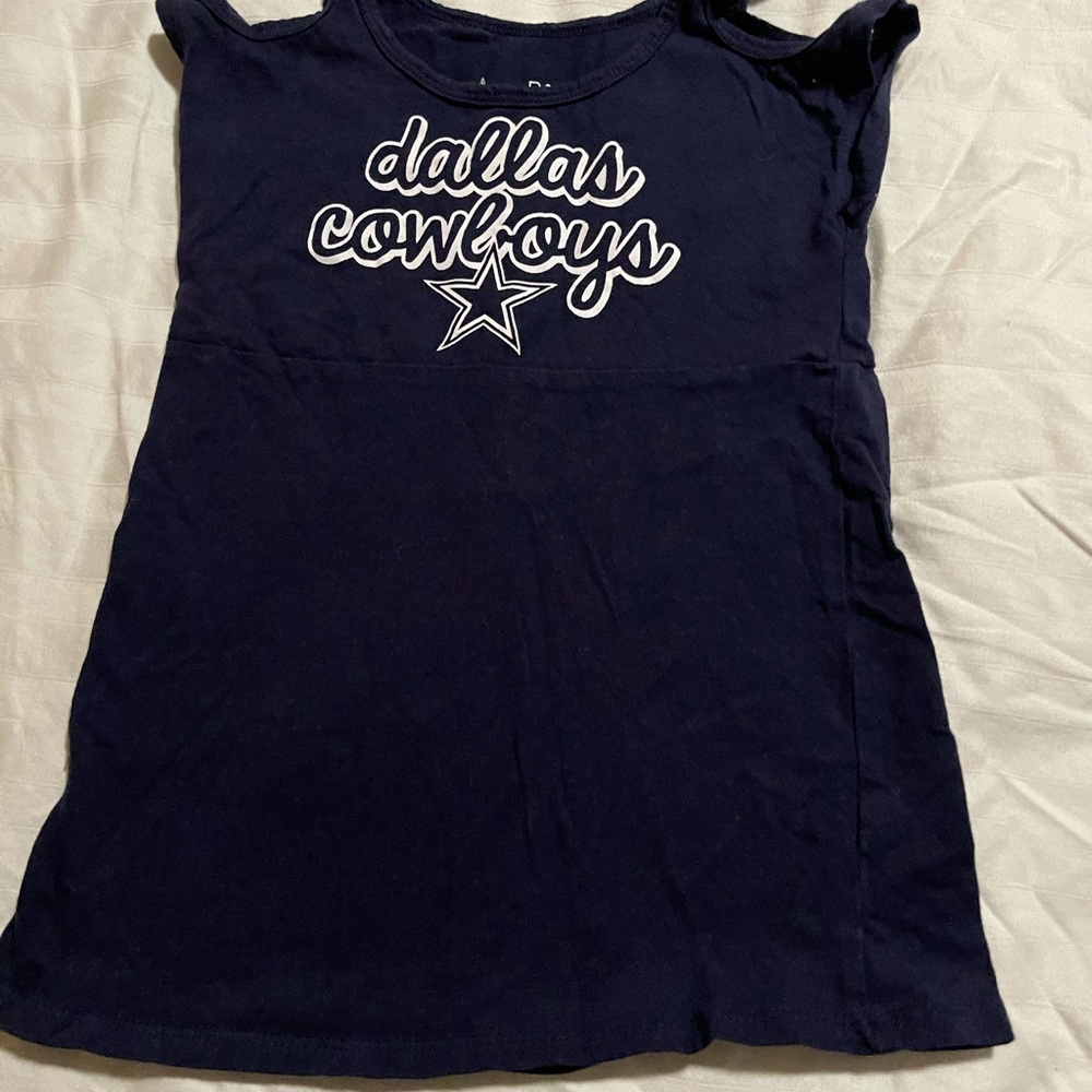 Toddler Cowboys dress size 2t